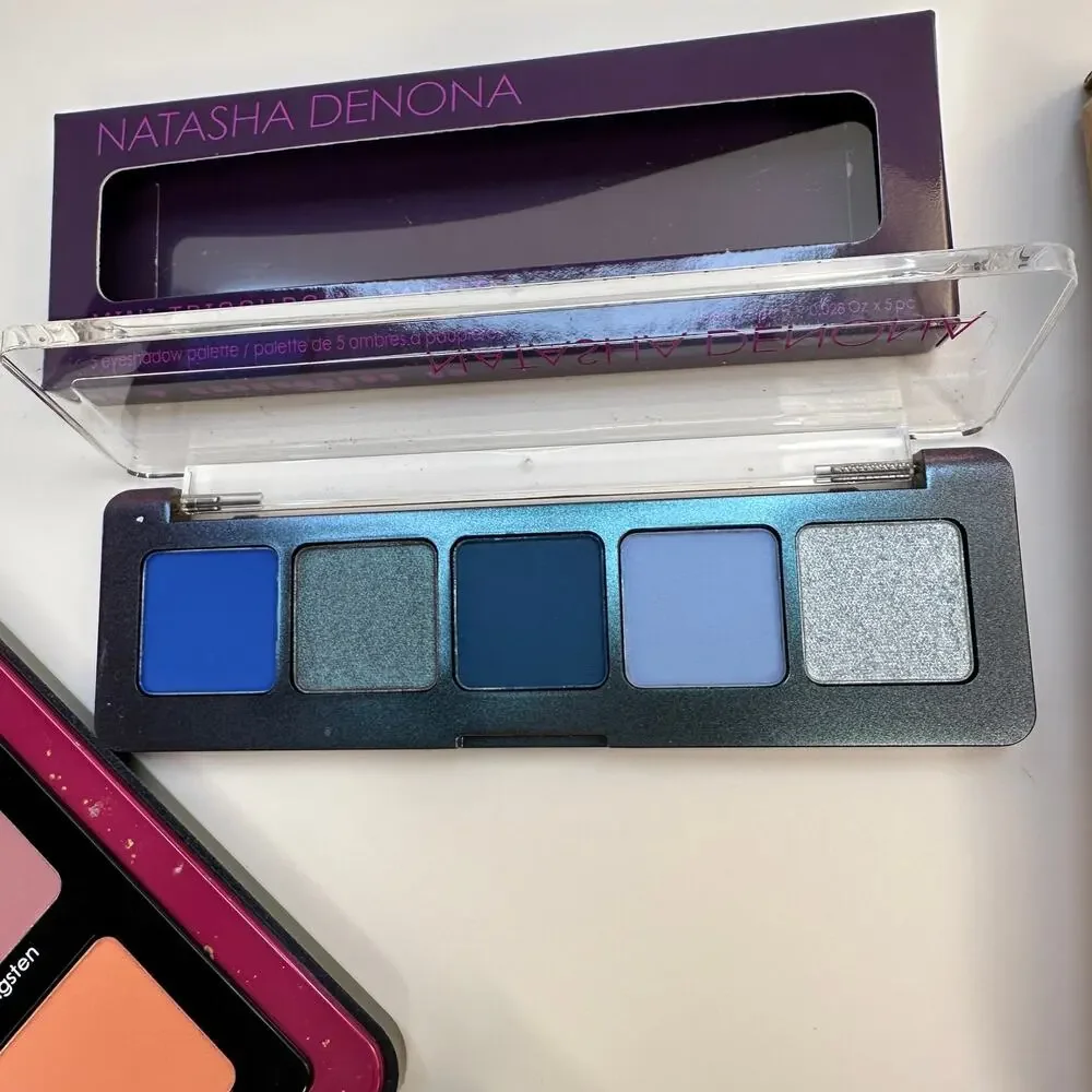 Natasha Denona Triochrome 15 Shade Eyeshadow Palette New in Box Large Pans Rare - Picture 16 of 16